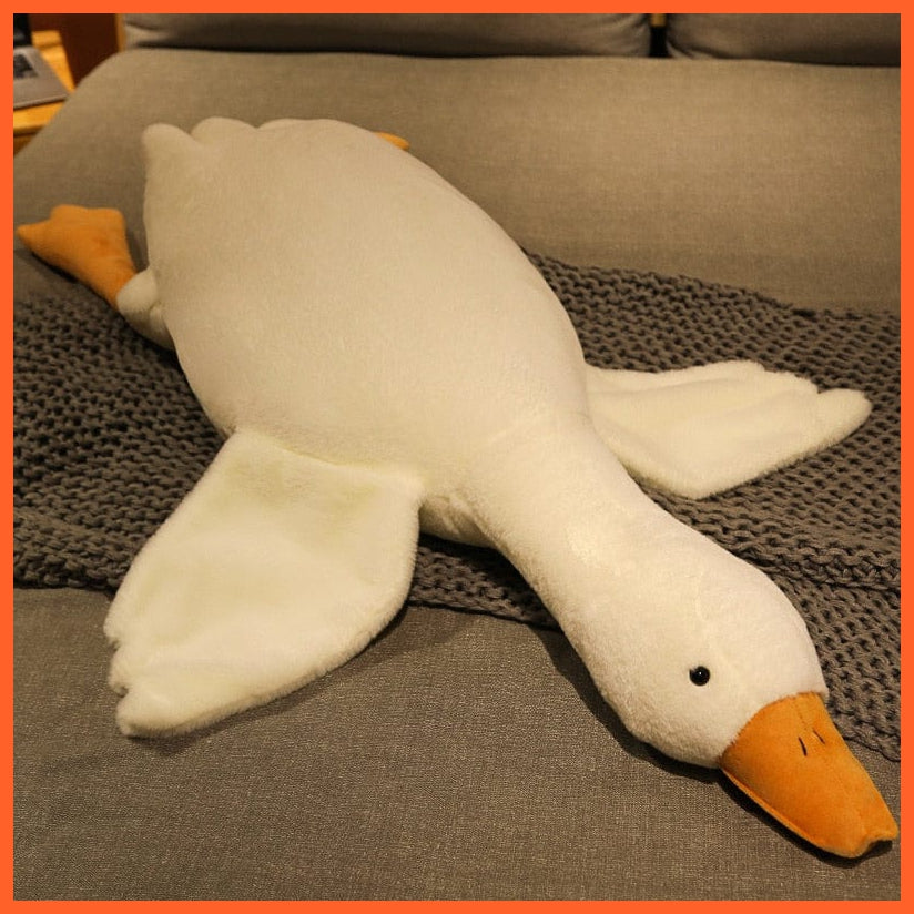 whatagift.uk 50-160cm Giant Goose Plush Stuffed Toys