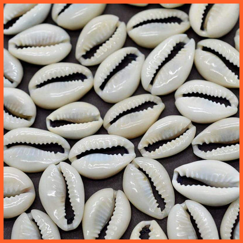 50Pcs White Diy Sea Shell Beads For Beach Jewelry  - Accessories For Women | whatagift.com.au.