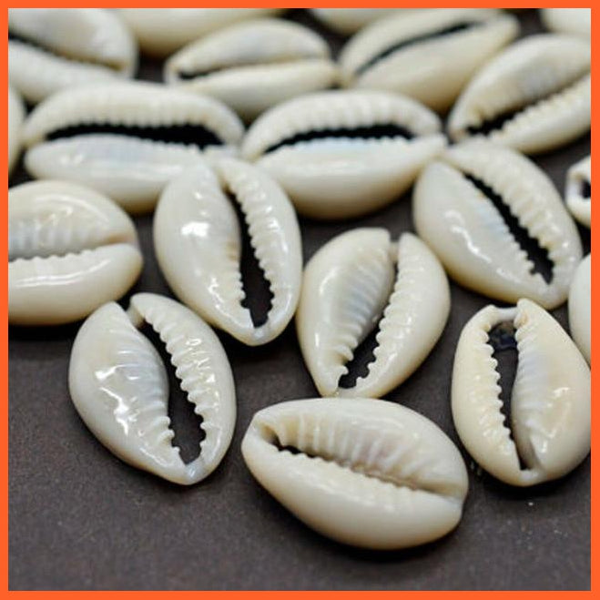 50Pcs White Diy Sea Shell Beads For Beach Jewelry  - Accessories For Women | whatagift.com.au.