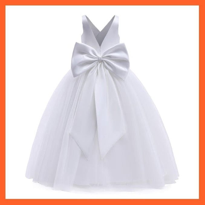 whatagift.com.au 5T / White1 Backless Elegant Evening Gowns Tulle Long Dress