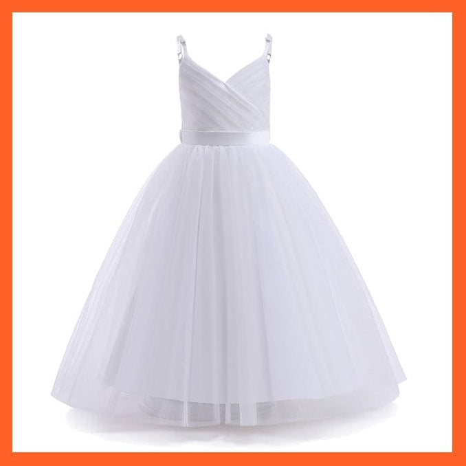 whatagift.com.au 5T / White2 Backless Elegant Evening Gowns Tulle Long Dress