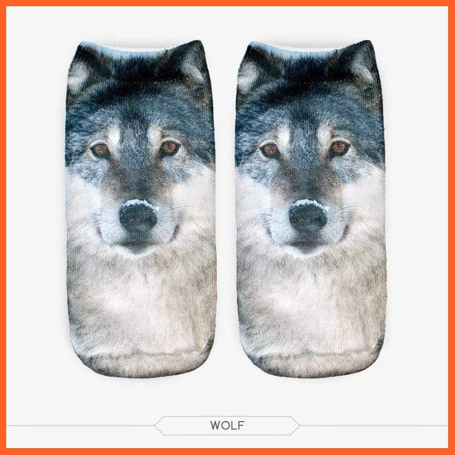 3D Dog Printed Socks | whatagift.com.au.