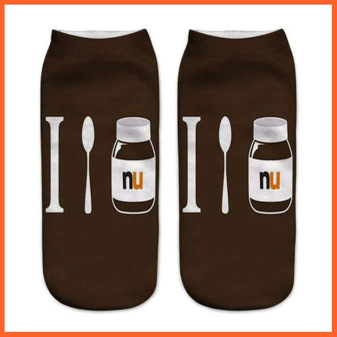 New Nutella Funny Socks | whatagift.com.au.