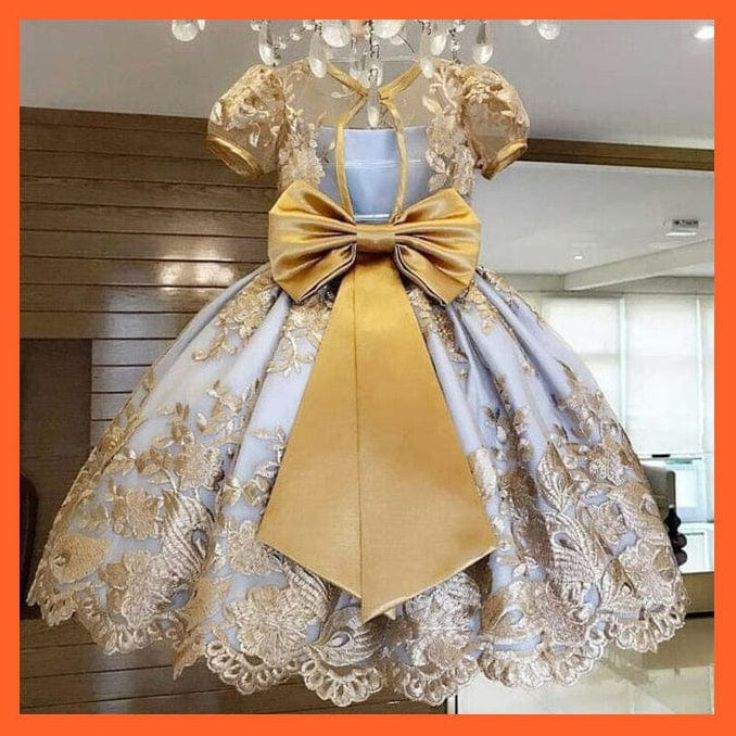 whatagift.com.au 703 / 8T Dress For Girls Wedding Tulle Lace Girl Dress