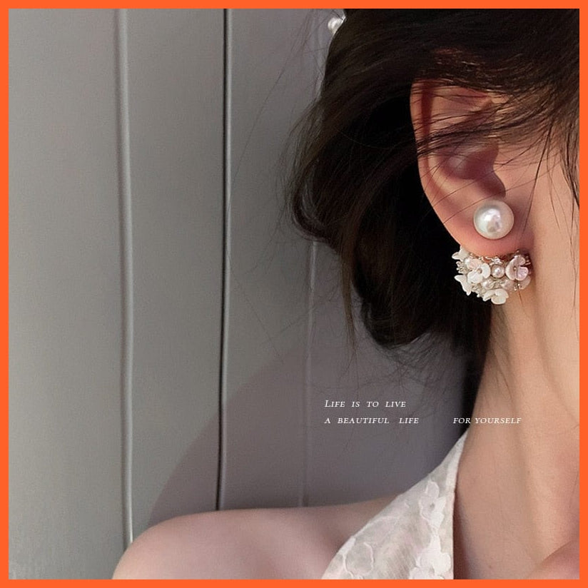 whatagift.com.au 925 Sterling Silver Pearl Stud Earrings Ball Earrings set for women