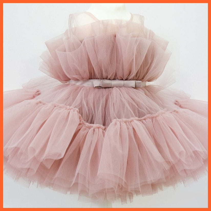 whatagift.com.au 9M / Pink 2 Baby Girl Tutu Party Gown | Princess Tulle Children Costume