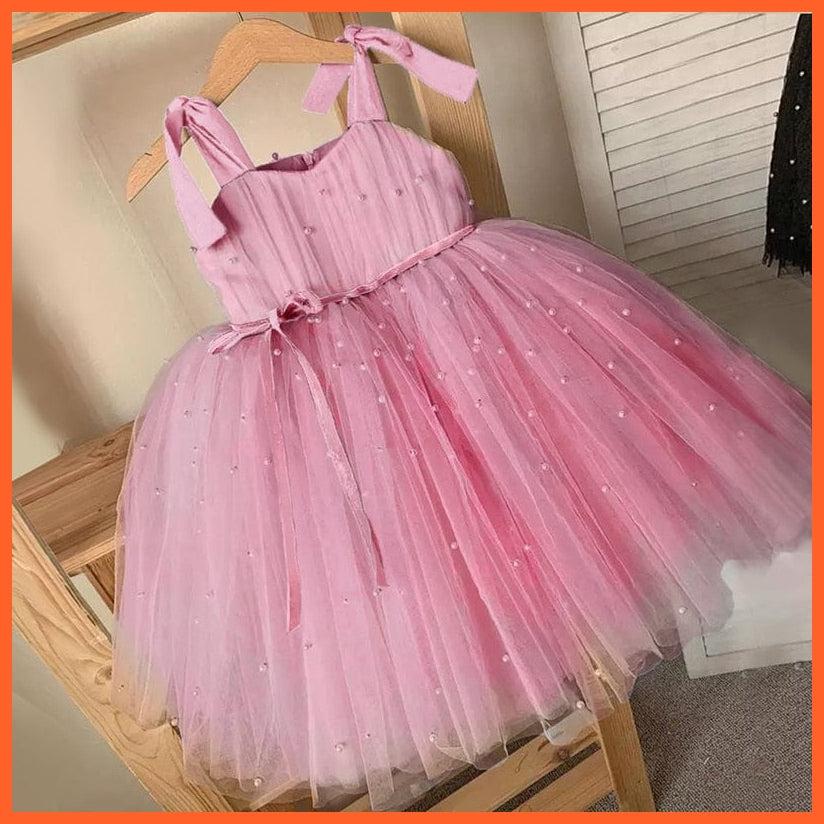 whatagift.com.au 9M / Pink 4 Baby Girl Tutu Party Gown | Princess Tulle Children Costume