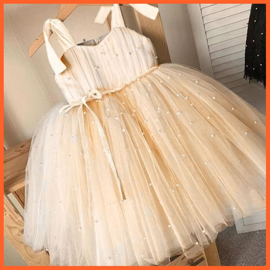 whatagift.com.au 9M / Yellow 4 Baby Girl Tutu Party Gown | Princess Tulle Children Costume