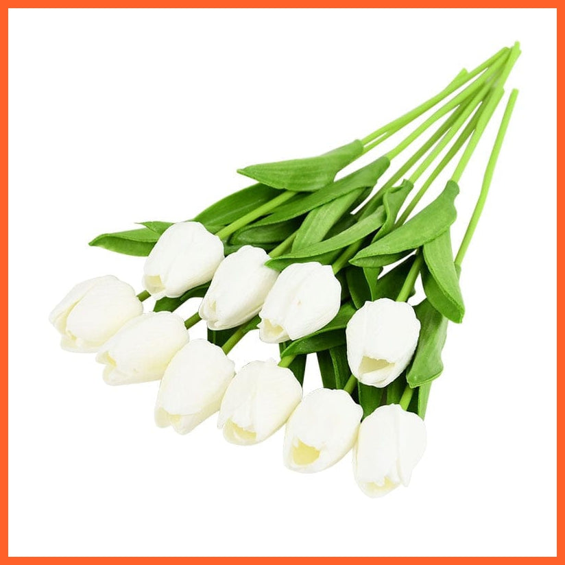 whatagift.com.au A 10PCS Tulip Artificial Flower for Wedding Decoration Home Decore