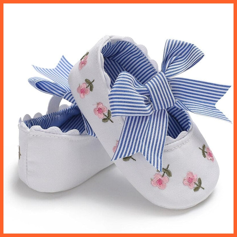 whatagift.com.au a / 3 Baby Girl Newborn Shoes | Big Bow Knitted  Crib Shoe