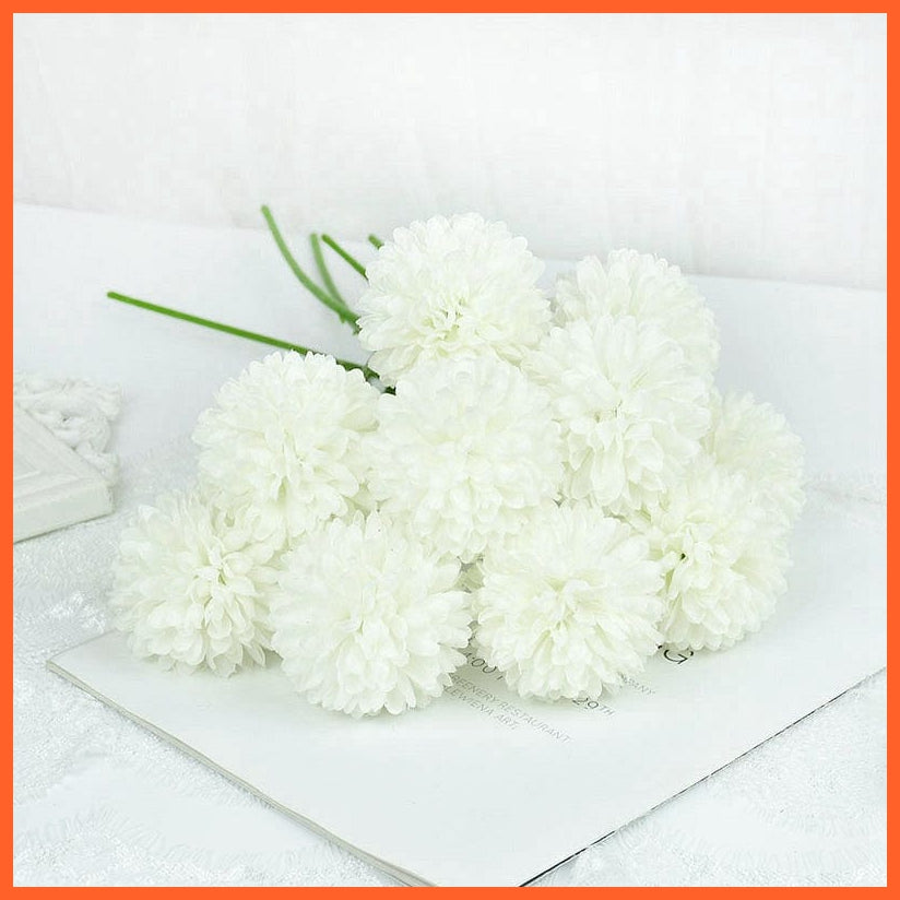 whatagift.com.au A / 3pcs 3/5pcs Silk Artificial Hydrangea Dandelion Flower For Home Decoration