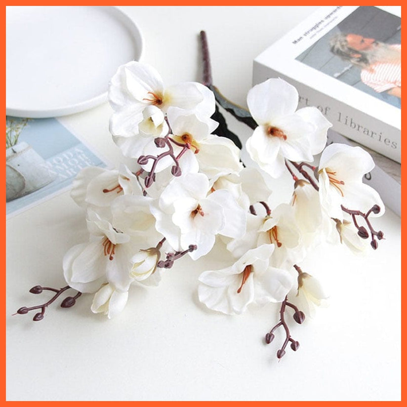 whatagift.com.au A Artificial Magnolia Silk Flower for Home Decoration