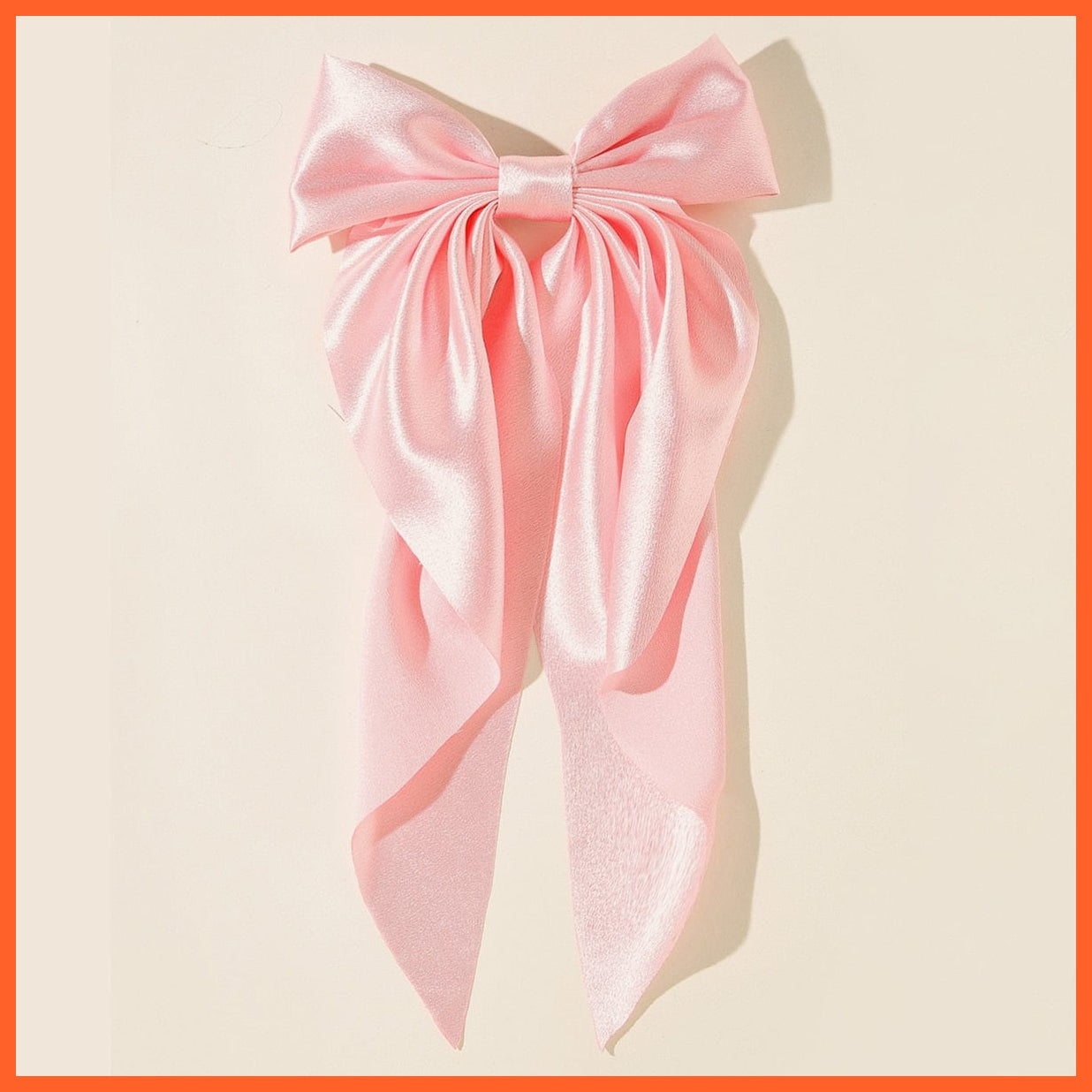 whatagift.com.au A Women Large Bow Hairpin | Summer Chiffon Big Bowknot Clip | Hair Accessories