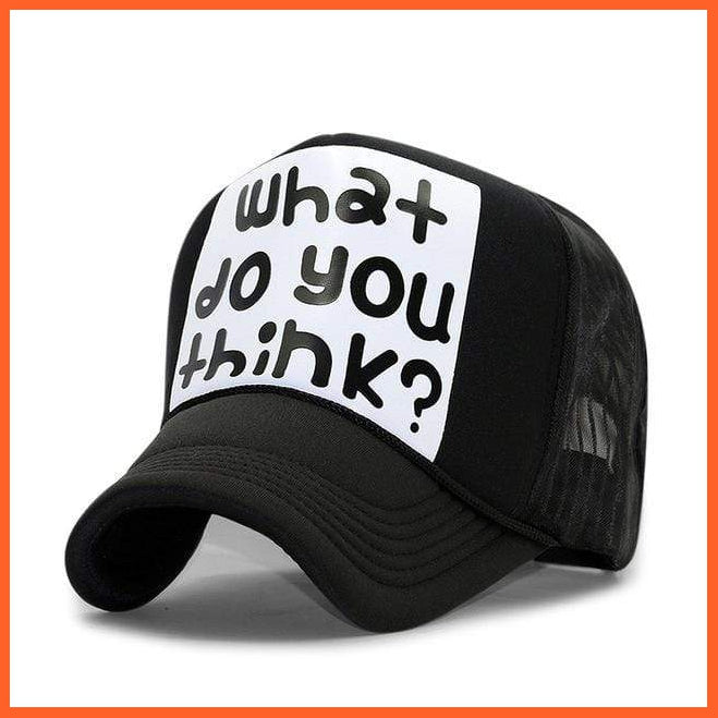 Summer Sun Hats | Mens Cool Hiphop Punk Rock Truck Cap | Womens Fashion Mesh Baseball Caps | whatagift.com.au.