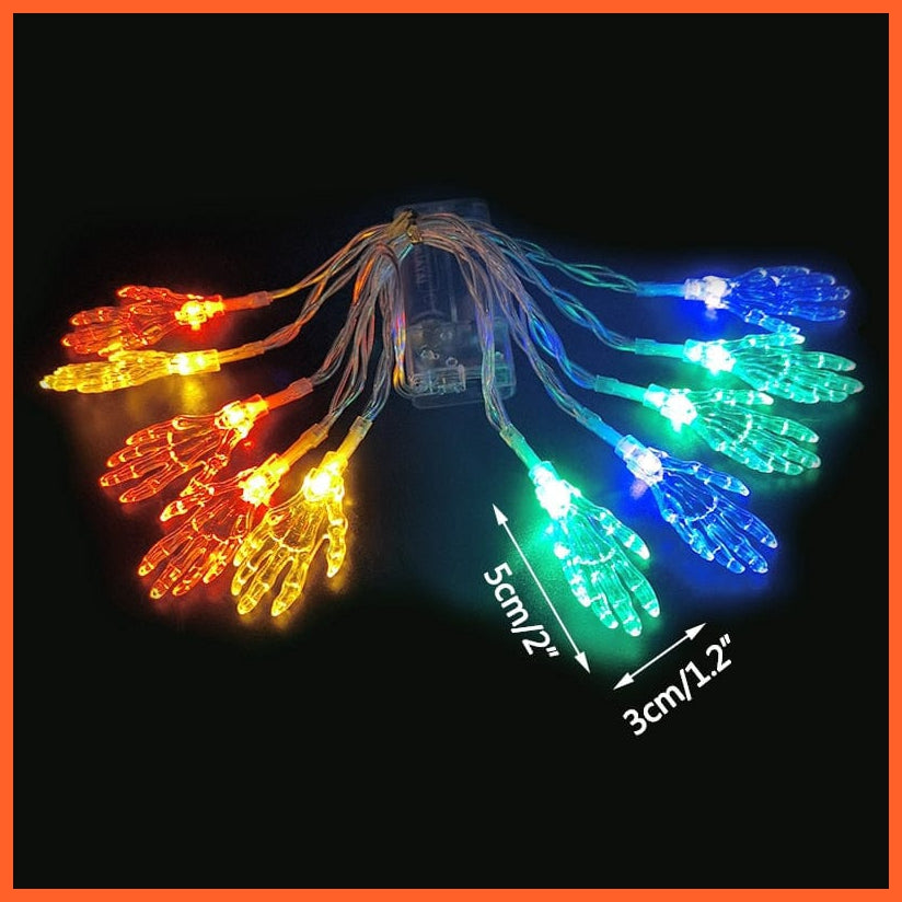 whatagift.com.au A3 1.5M 10 LED Halloween Led Light String | Pumpkin Lamp Hanging Halloween Party Decoration Lights