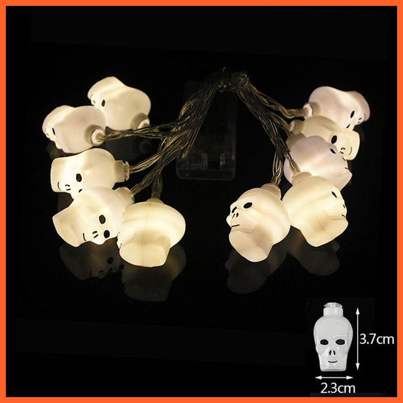 whatagift.com.au A4 1.5M 10 LED Halloween Led Light String | Pumpkin Lamp Hanging Halloween Party Decoration Lights