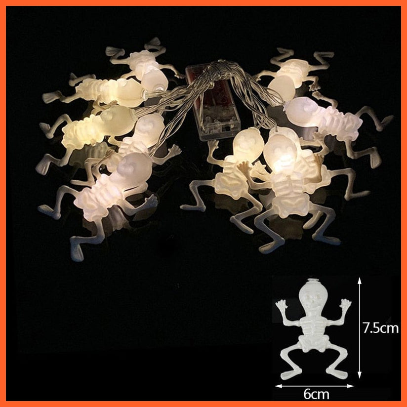whatagift.com.au A5 1.5M 10 LED Halloween Led Light String | Pumpkin Lamp Hanging Halloween Party Decoration Lights