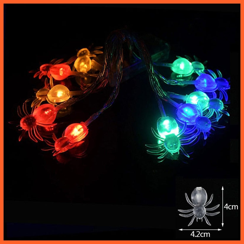 whatagift.com.au A6 1.5M 10 LED Halloween Led Light String | Pumpkin Lamp Hanging Halloween Party Decoration Lights