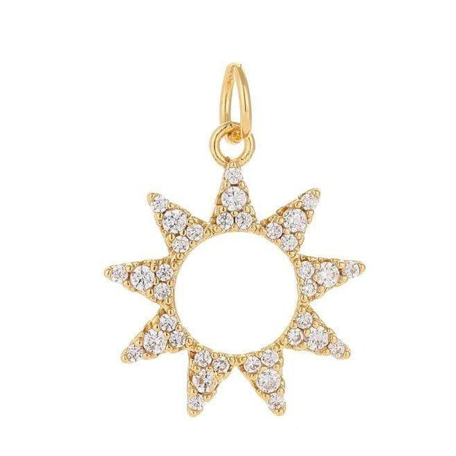 Sun Moon Stars Charms Jewelry Making Accessories For Pendant, Earrings & Bracelet | whatagift.com.au.