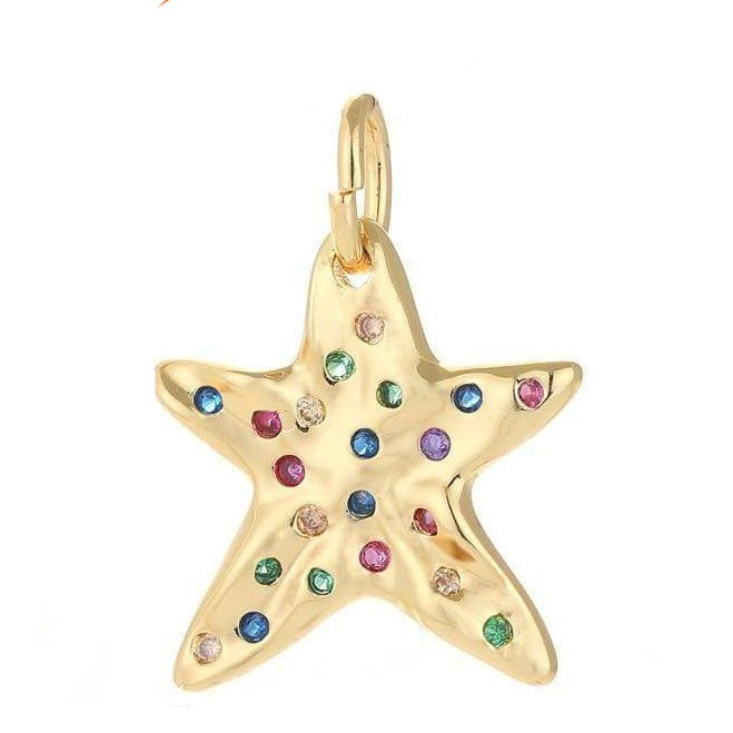 Stars Charms For Jewelry Making Pendant | Earrings | Star Pendant Cute Polaris Design Charm Bracelets | whatagift.com.au.