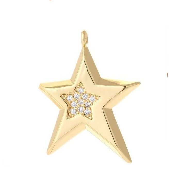 Stars Charms For Jewelry Making Pendant | Earrings | Star Pendant Cute Polaris Design Charm Bracelets | whatagift.com.au.