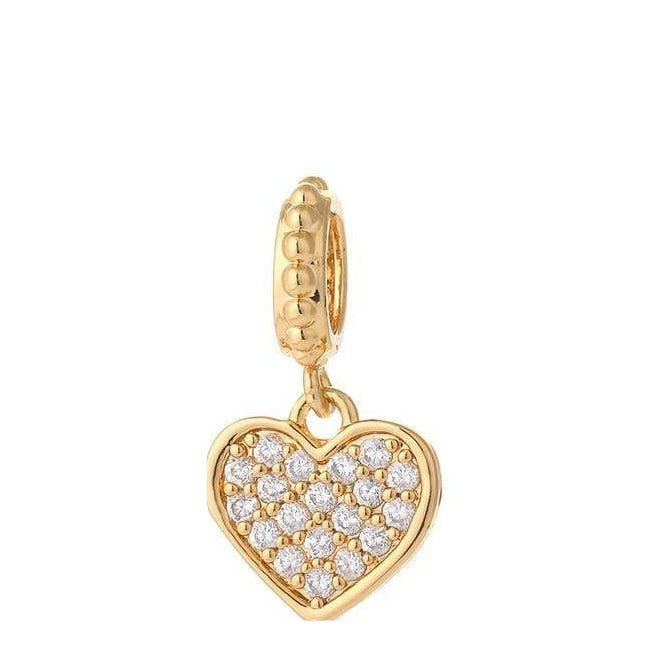 Heart Charms For Pendant | Earrings | Bracelets | whatagift.com.au.