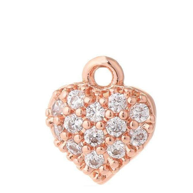 Heart Charms For Pendant | Earrings | Bracelets | whatagift.com.au.