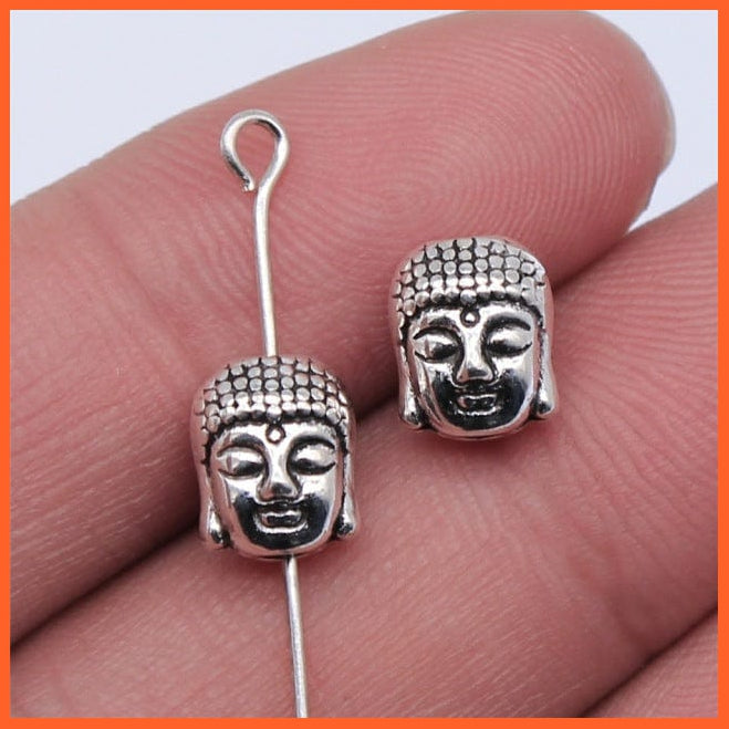 whatagift.com.au Accessories B15581-9x7mm 10pcs Charms Buddha Antique Silver Color For Jewelry Making