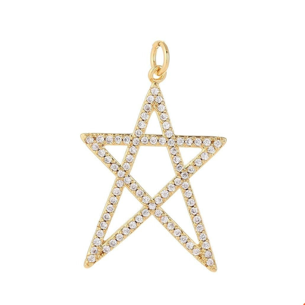 Stars Charms For Jewelry Making Pendant | Earrings | Star Pendant Cute Polaris Design Charm Bracelets | whatagift.com.au.