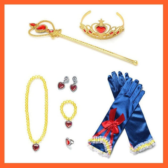 whatagift.com.au Accessories3 / 2-3T Snow White Dress For Girls Prom Princess Dress Halloween Party