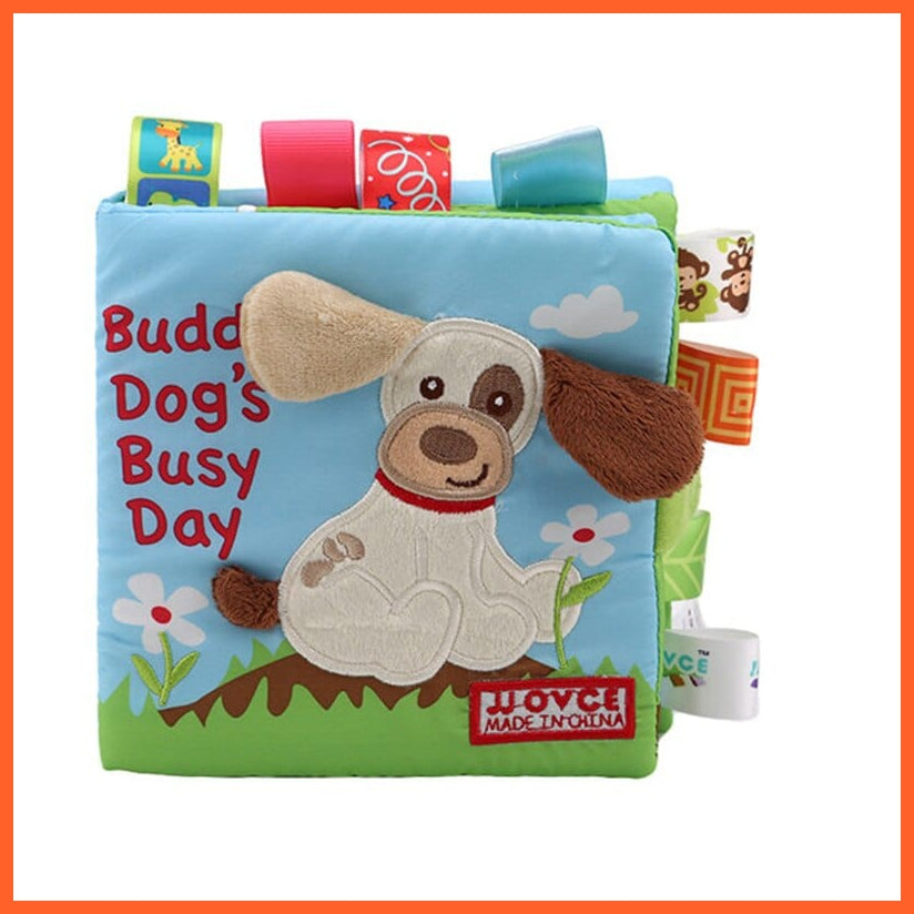 whatagift.com.au Animal Style Kids Cloth Learning Books