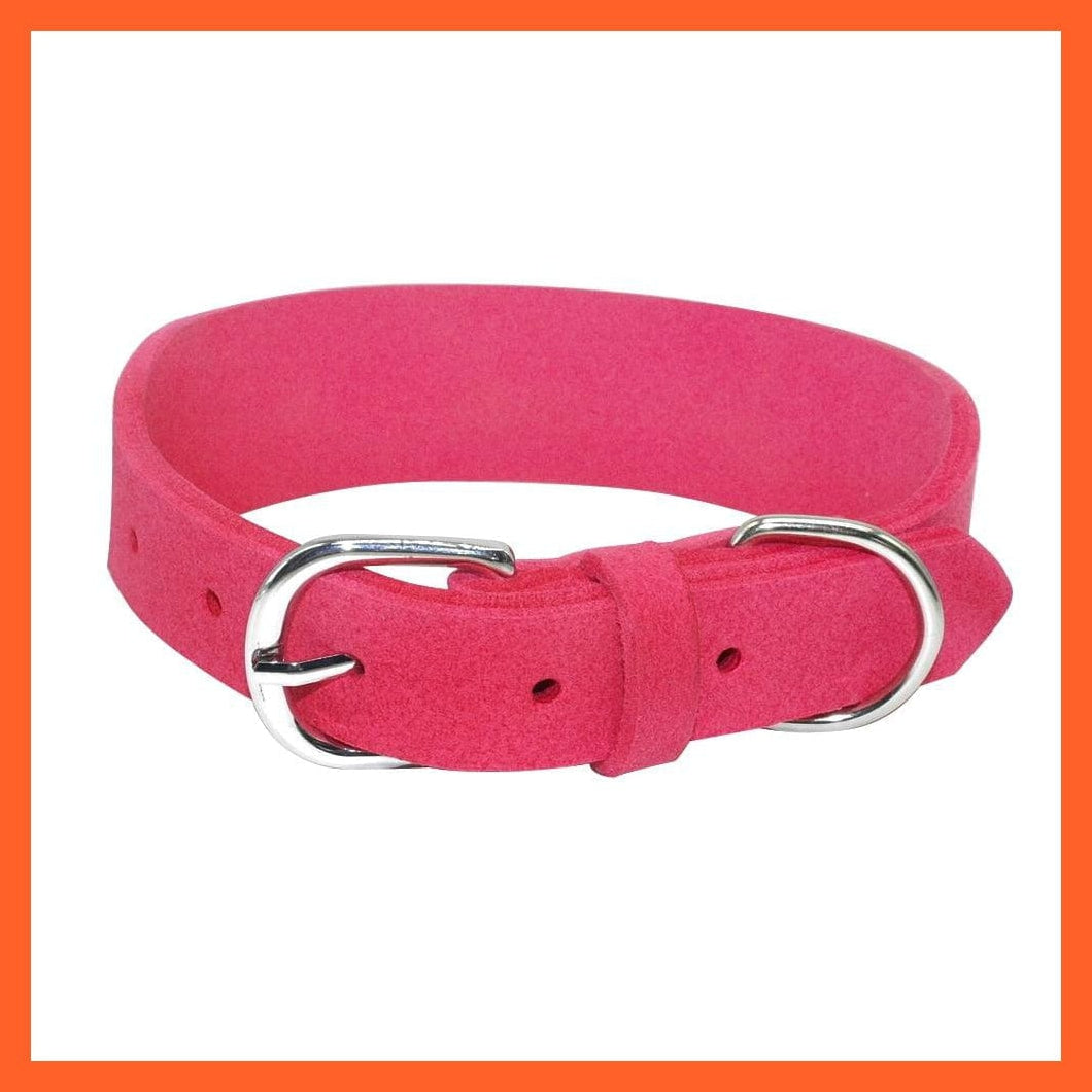 whatagift.com.au Animals & Pet Supplies Bling Leather Rhinestone Dog Cat Collars | Pet Puppy Kitten Collar Walk Leash Lead | For Small Medium Dogs Cats