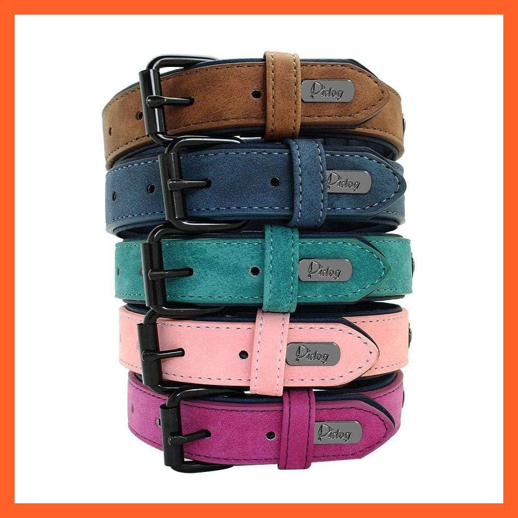 whatagift.com.au Animals & Pet Supplies Leather Padded Soft Beagle Collar | Adjustable Collar For Small Medium Large Dogs