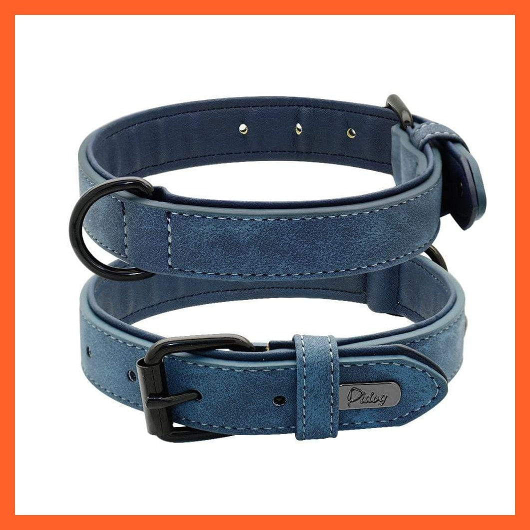 whatagift.com.au Animals & Pet Supplies Leather Padded Soft Beagle Collar | Adjustable Collar For Small Medium Large Dogs