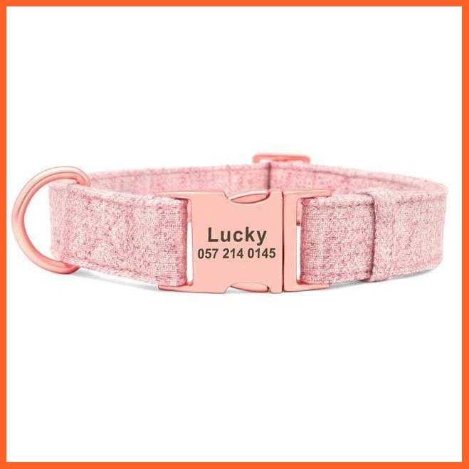 High Quality Personalized Dog Collar | Engraved Dog Accessories Adjustable Customized Pet Collar | For Small Medium Large Dogs | whatagift.com.au.