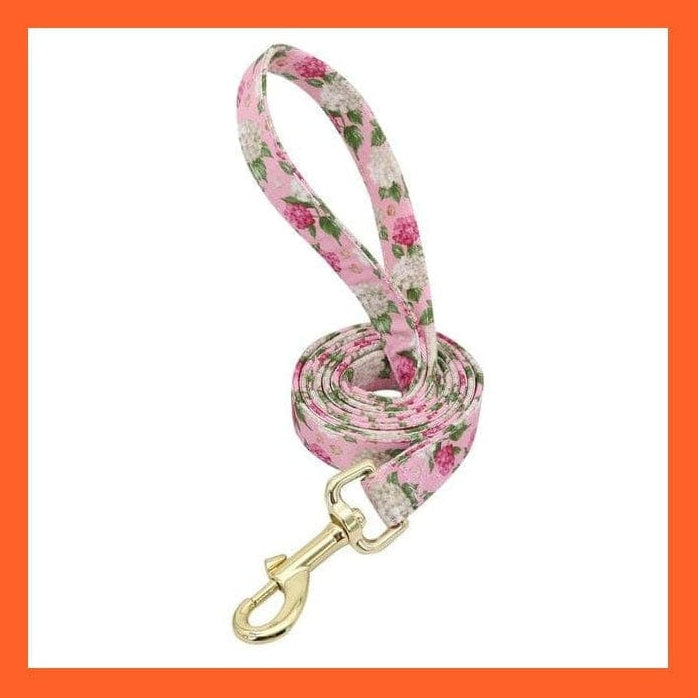 whatagift.com.au Animals & Pet Supplies Pink Leash / S Copy of Nylon Printed Dog Accessories Pet Puppy Cat Collar | Customized Nameplate Dog Collar | Personalized Engraved Id Tag Collars| For Small Dogs Cats