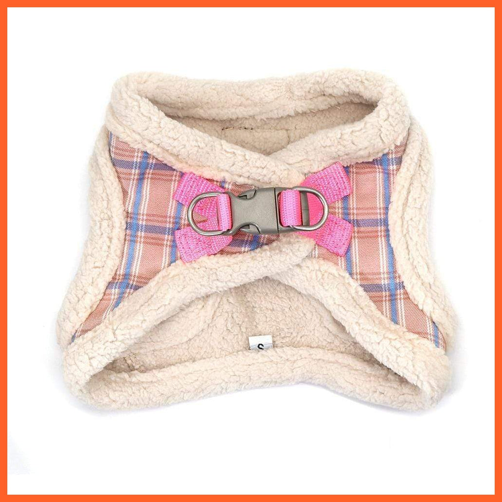 Soft Padded Pet Cat Harness Vest | Harness Collar Adjustable Walking Leash | For Small Medium Dogs Cats | whatagift.com.au.