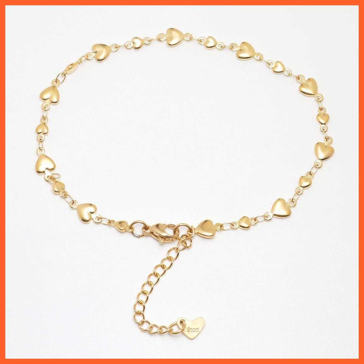 Heart Anklet For Women | Summer Beach Jewelry | whatagift.com.au.