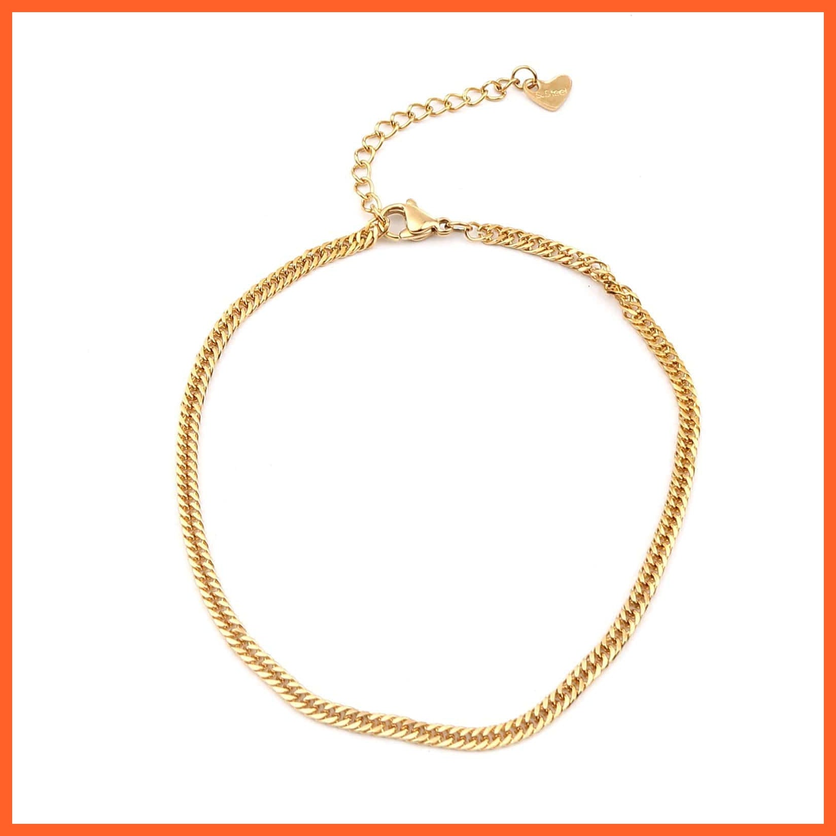 Heart Charm Anklet For Women And Girls | whatagift.com.au.