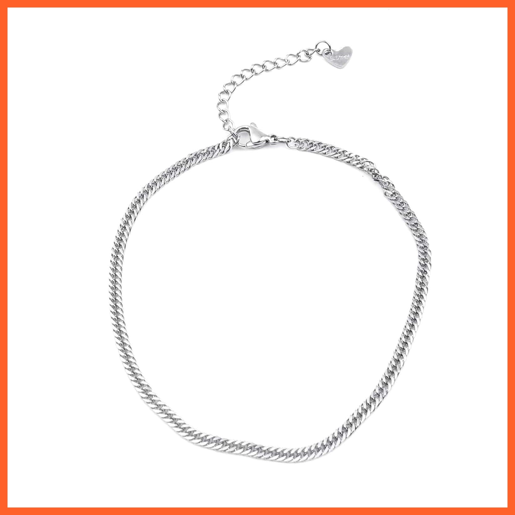 Heart Charm Anklet For Women And Girls | whatagift.com.au.