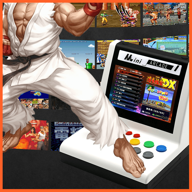 Home Arcade Console Mini 1000'S Of Games - Top Selling Video Game | whatagift.com.au.