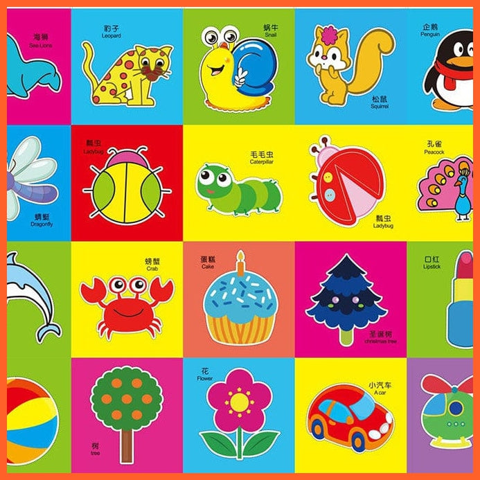 whatagift.com.au Art & Craft 48pcs Kids DIY Colorful Paper Cutting Toys Folding Art Craft Tools Gifts