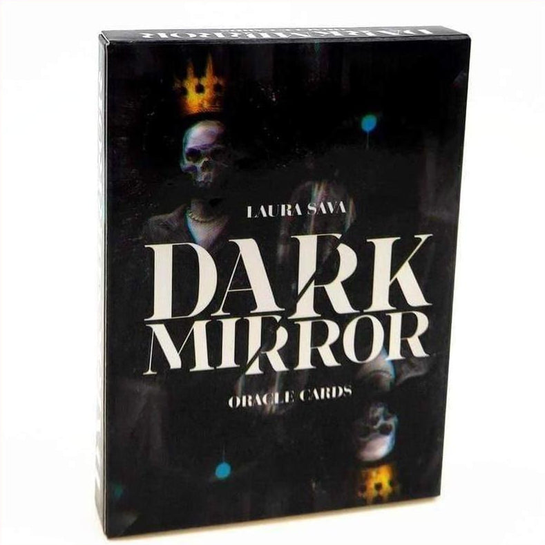 Tarot Deck Dark Mirror Oracle Premium Cards With E-Guide | whatagift.com.au.