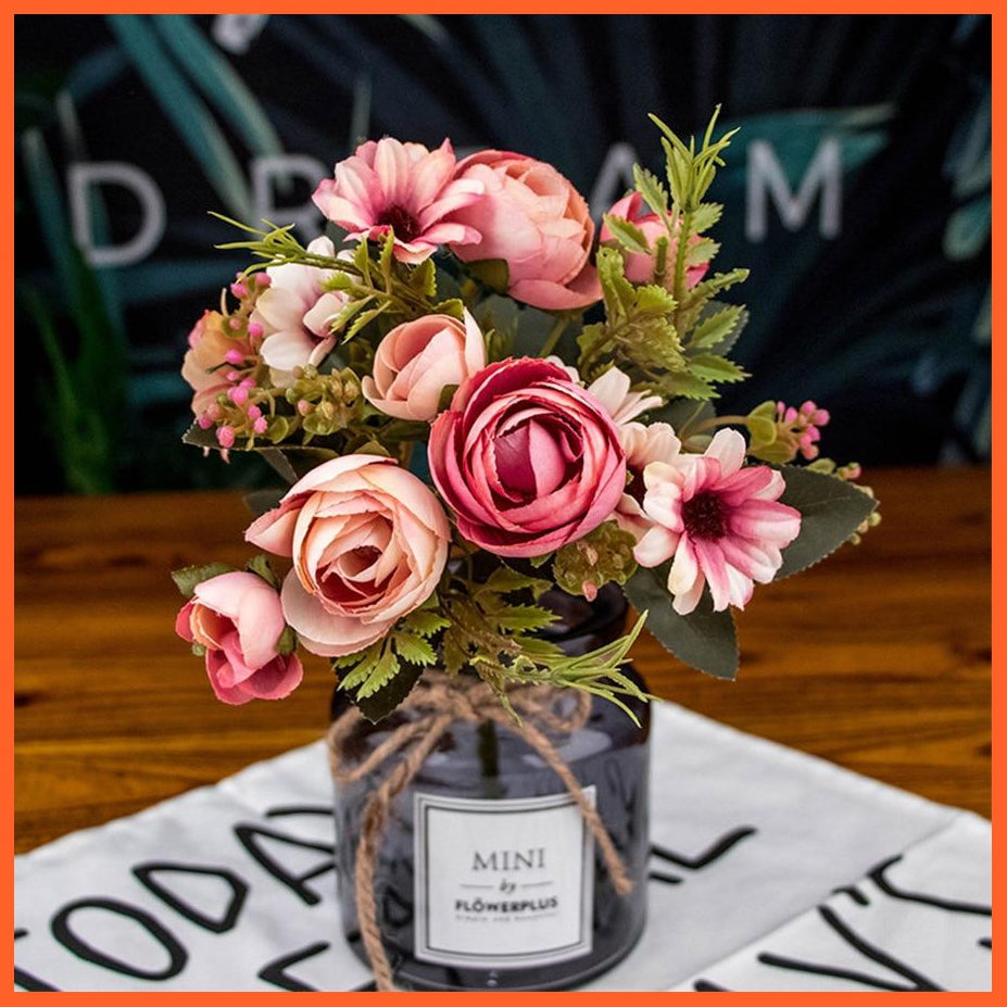 Autumn Rose Silk Flower | whatagift.com.au.
