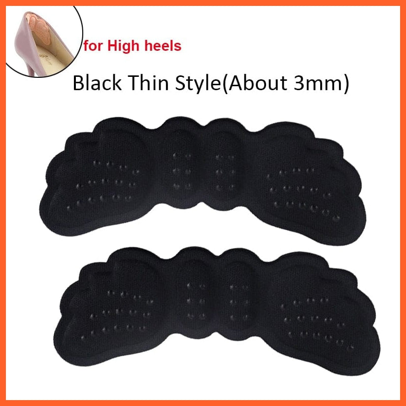 whatagift.com.au B -Black / As picture 2pcs Shoe Pad Foot Heel Cushion |  Adjustable Antiwear feet Inserts Insoles Heel Protector Sticker