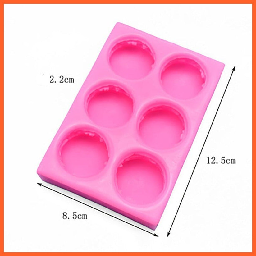 whatagift.com.au B DIY Scented Candle Mold | Dessert Macaron Muffin Cup Cake Silicone Mold For Candle