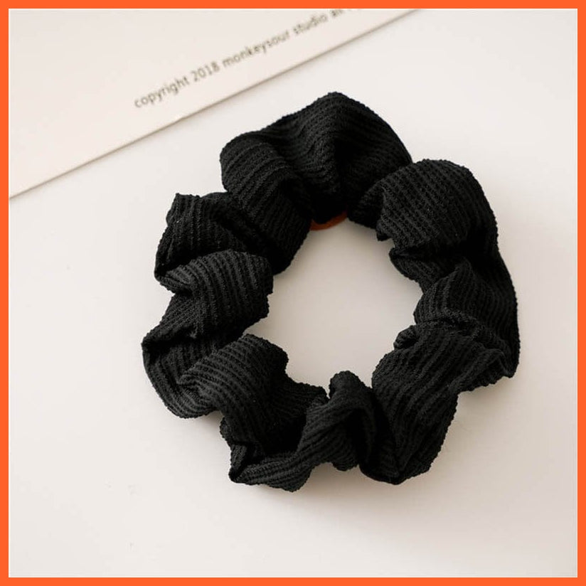 whatagift.com.au b3 Handmade Women Silk Elastic Scrunchies | Multicolor Hair Band