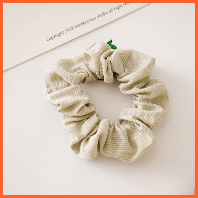 whatagift.com.au b9 Handmade Women Silk Elastic Scrunchies | Multicolor Hair Band