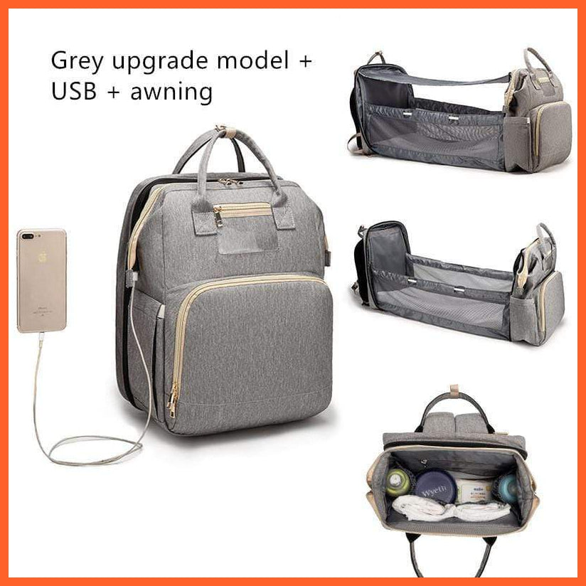 Multi Use Mom Backpack - With Usb Charging | whatagift.com.au.