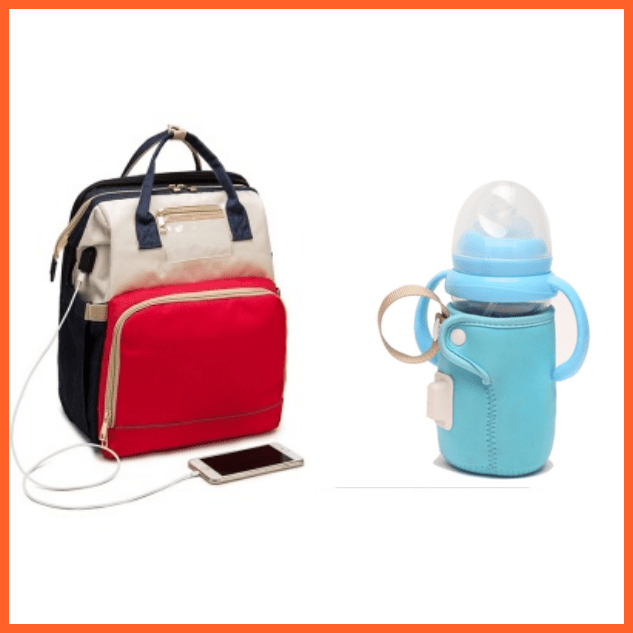 Multi Use Mom Backpack - With Usb Charging | whatagift.com.au.